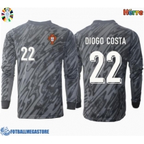 Fotballdrakt Herre Portugal Diogo Costa #22 Keeper Bortedrakt EM 2024 Langermet